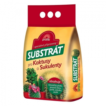 Substrát PROFÍK pro kaktusy a sukulenty